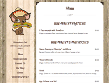 Tablet Screenshot of chihuahuasdeli.com